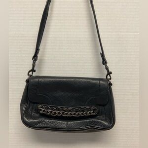 Calvin Klein Leather Chain Linked Wristlet